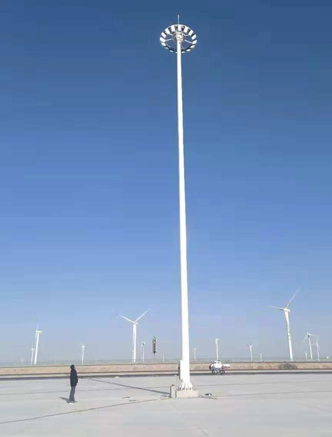 瓜州高速路服务区城北高杆灯项目